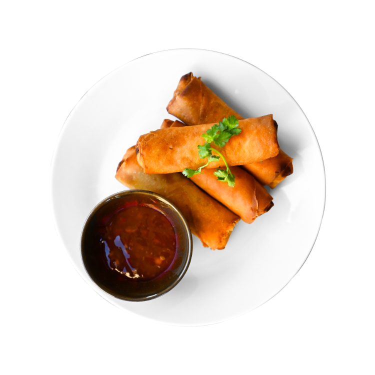 Vegetable Spring Rolls (Portion of 6)