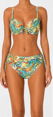 BIKINI GIADAMARINA TROPICAL DRAP. BIKINI GIADAMARINA TROPICAL DRAP.