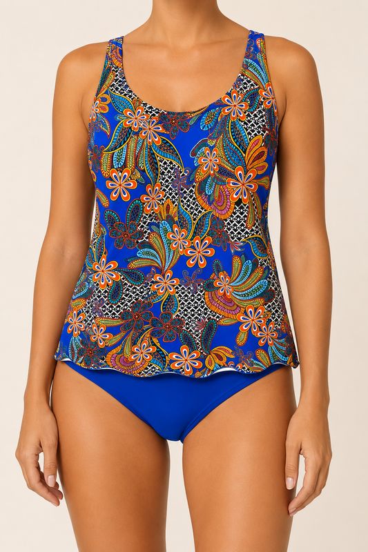 TANKINI FANTASIA BLU TANKINI FANTASIA BLU