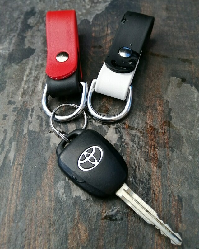 Vegan Leather Key Chain