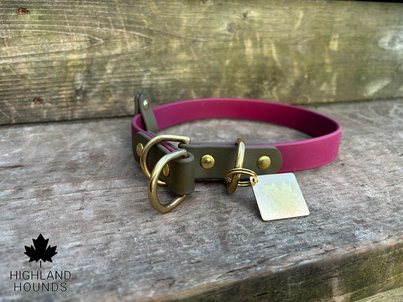 Fixed Slip Vegan Leather Collars (M-XXL)