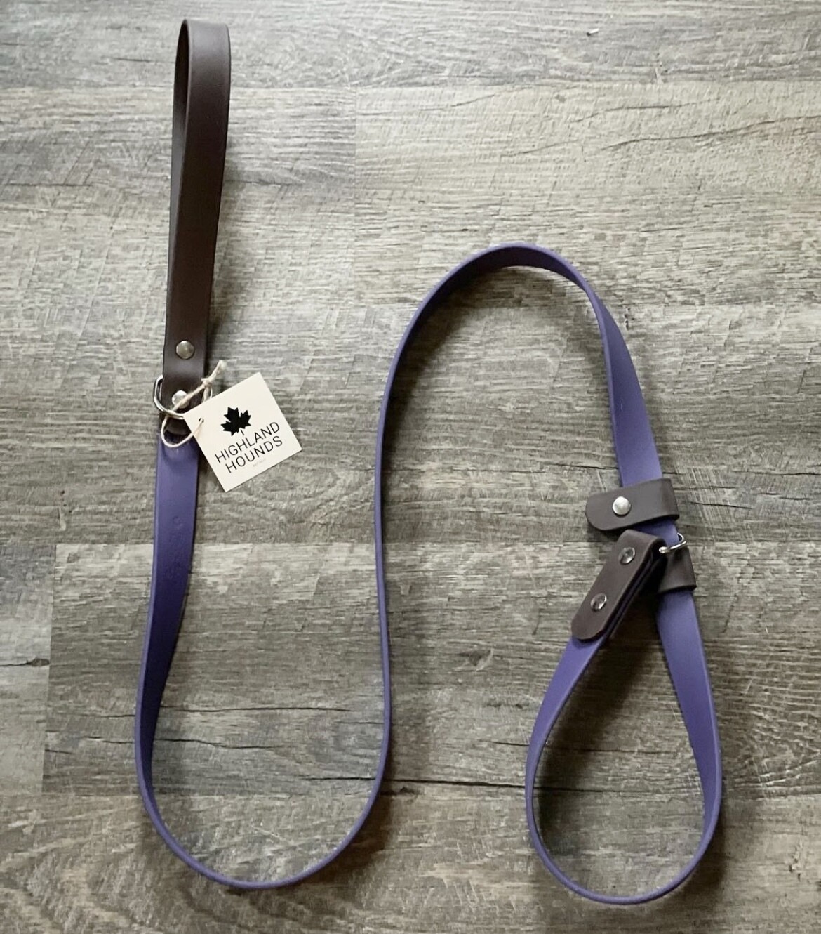 Fixed Vegan Leather Slip Leashes - Large