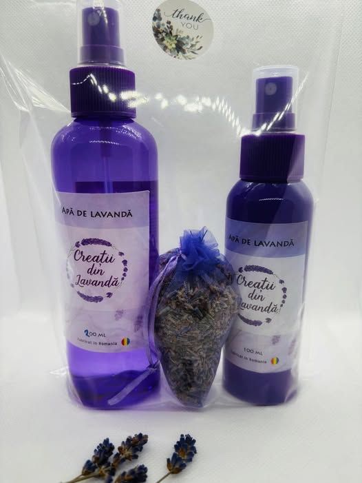 Pachet apa de lavanda