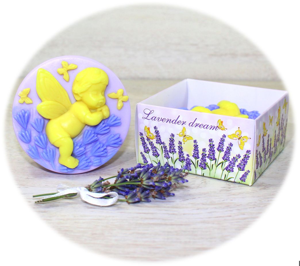 Săpun lavandă model îngeraș- Lavender dream