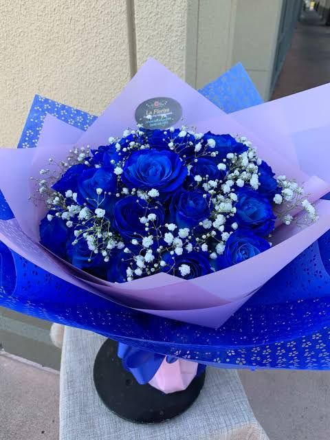 Eternal Blue Rose