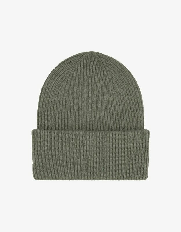Cappello in lana merino oliva Cappello in lana merino oliva