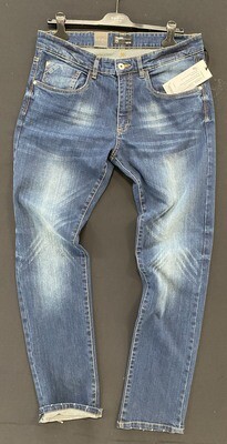 Trez Pantalone Uomo Denim NEVADA-85S RIS 100% Cotone Trez Pantalone Uomo Denim NEVADA-85S RIS 100% Cotone