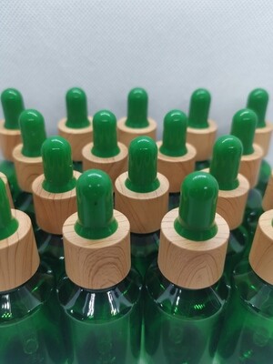 DROPPERS TEATS & BOSTON PHARMACY Aroma Glass Dropper Bottles