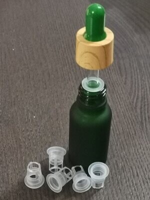 Inner Wiper for 18mm DIN dropper bottles -