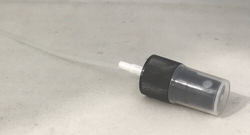 24mm Black Spritzer/Atomiser Spray with Overcap, suit 24mm/410 neck PET (Plastic) or Glass 100mL to 250mL - BULK 50 Pcs