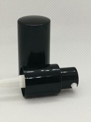 18mm Black Serum Pump - Bulk Pack of 25