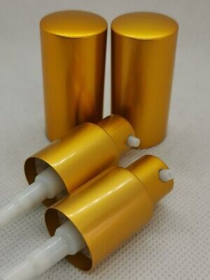 18mm Gold Serum Pump - Bulk Pack of 25