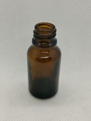 15ml AMBER Boston 18mm Neck Bottle Only