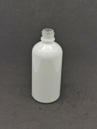 100ml White Coated Boston 18mm Neck Bottle Only - Pack 23