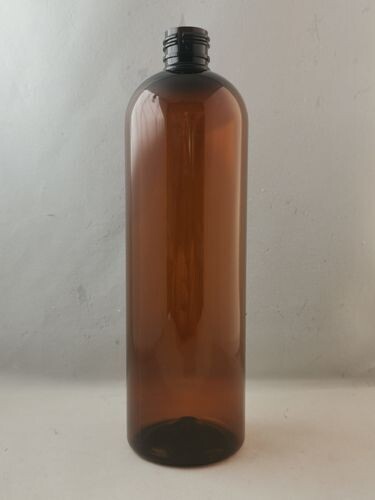 500mL TALL Amber PET (Plastic) 24mm Neck Bottle - PACK of 25