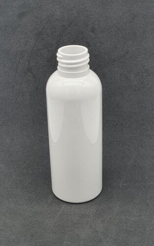 125mL Tall White PET (Plastic) 24mm Neck Bottle