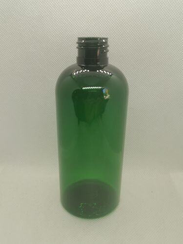250mL Transparent Green PET1(Plastic) 24mm Neck Bottles - Bulk Pack of 25
