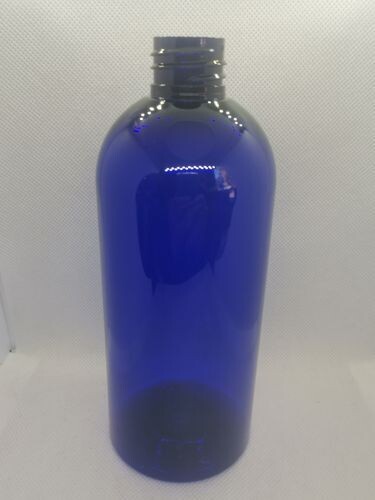500mL Cobalt Blue PET (Plastic) 28mm Neck Bottle