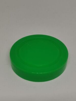 63mm PolyPropylene Plastic GREEN screw cap