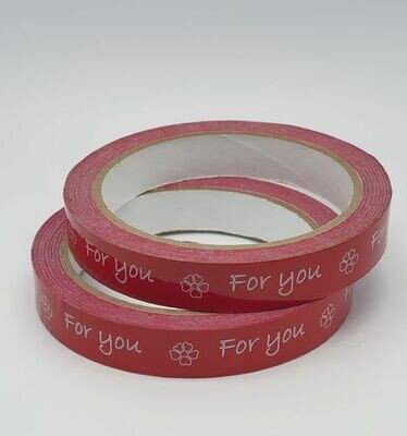 1.5cm Wide - FOR YOU Gift Tape