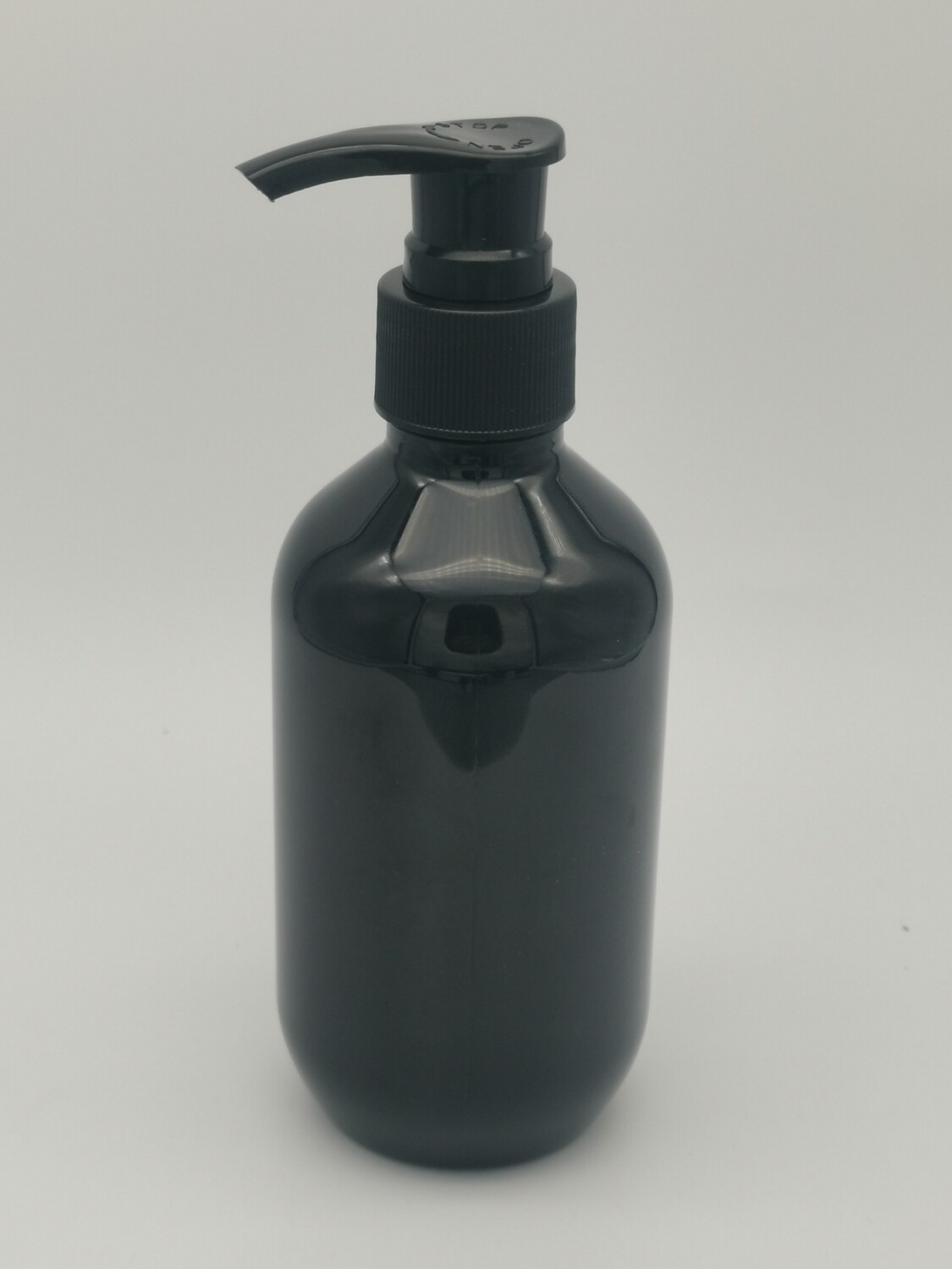 200ml Black Veral (PET♲) Plastic with 24410 Neck Black Lotion Pump Pack 10 Pcs
