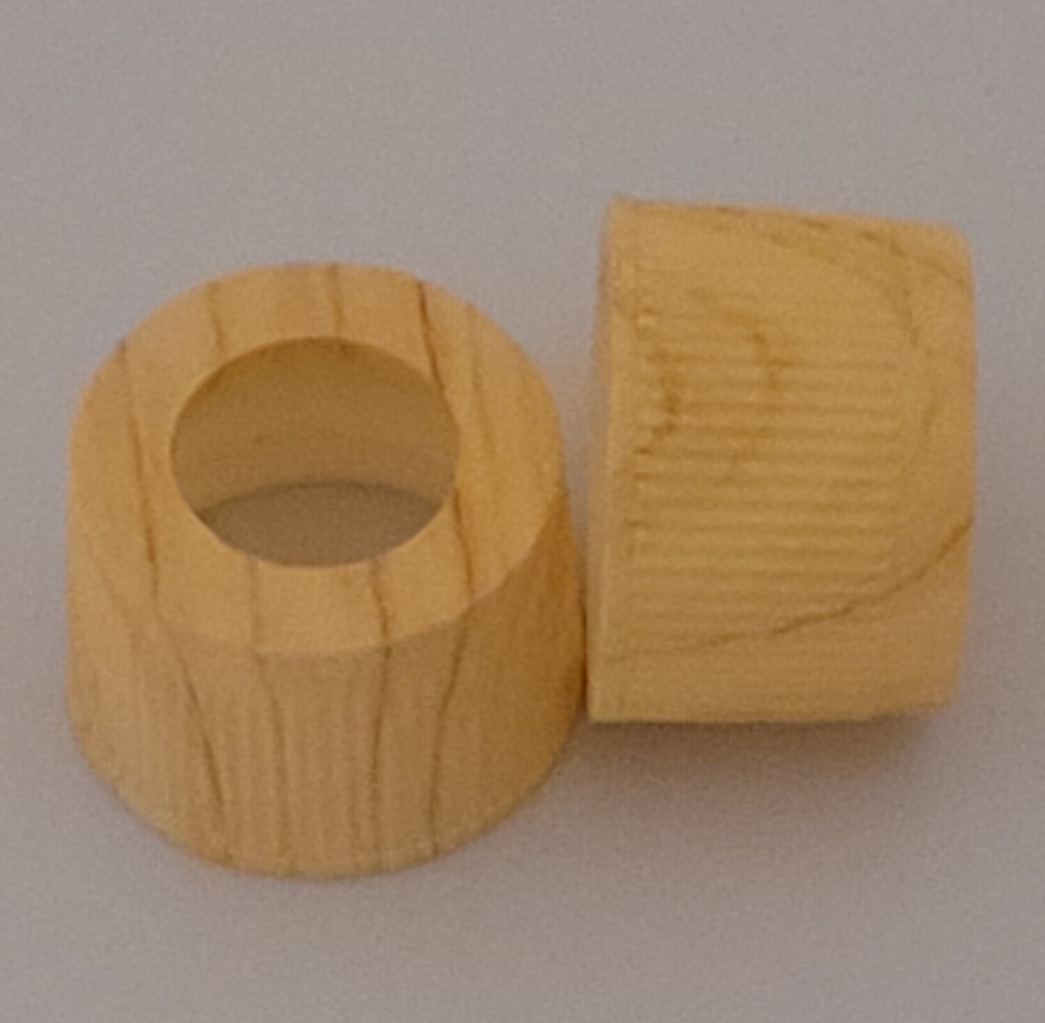 18mm Timber Imitation with Ridged Sides Dropper Cap -Pack of 100