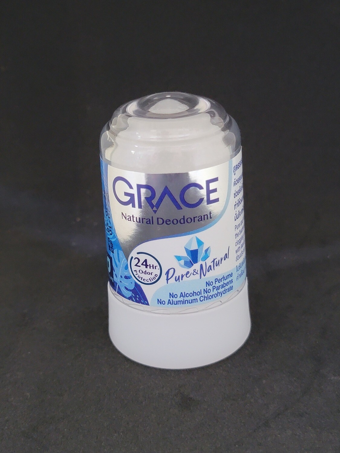 ALUM Natural Crystal Deodorant 60gm (GRACE)- Single Buy