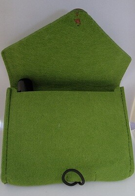 FELT TRAVEL PACK FOR ESSENTIAL OIL 10ML ROLLER BOTTLE -