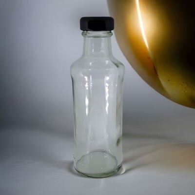 200 mL SPIRIT GIN VODKA Bottle - Black Twist Cap (44 Pcs)