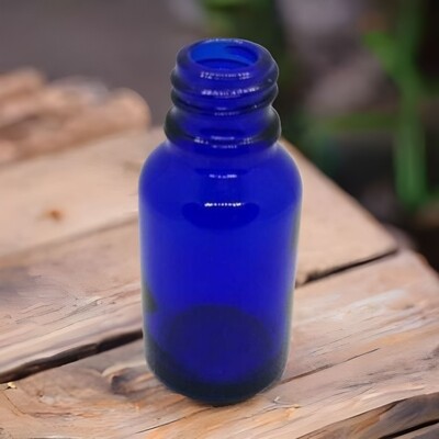 10ml COBALT BLUE Boston 18mm Neck Bottle Only - BULK Pack of 285 Bottles 10ml COBALT BLUE Boston 18mm Neck Bottle Only - BULK Pack of 285 Bottles