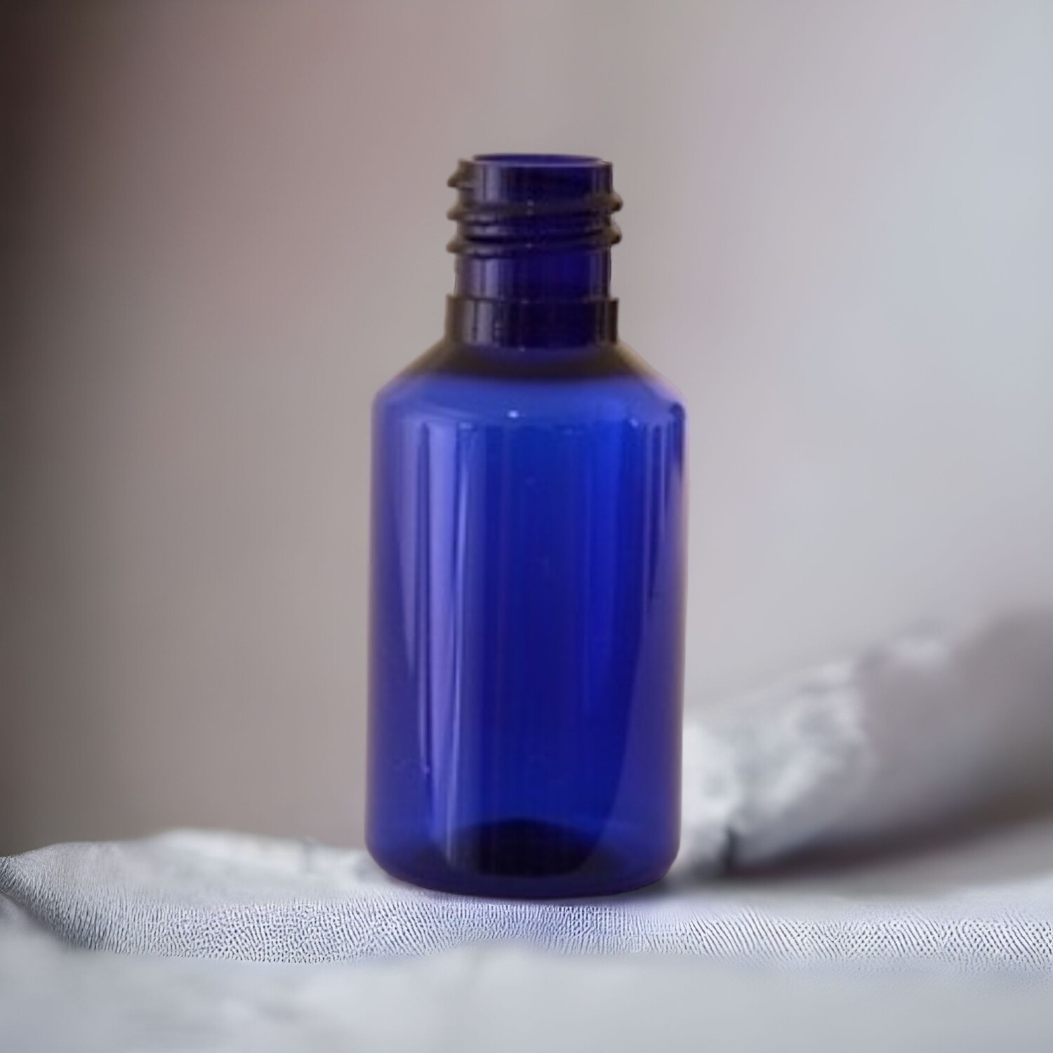 30ml PET(Plastic) 18/410 - 18mm Neck Cobalt Blue - Bulk Buy Pack of 50