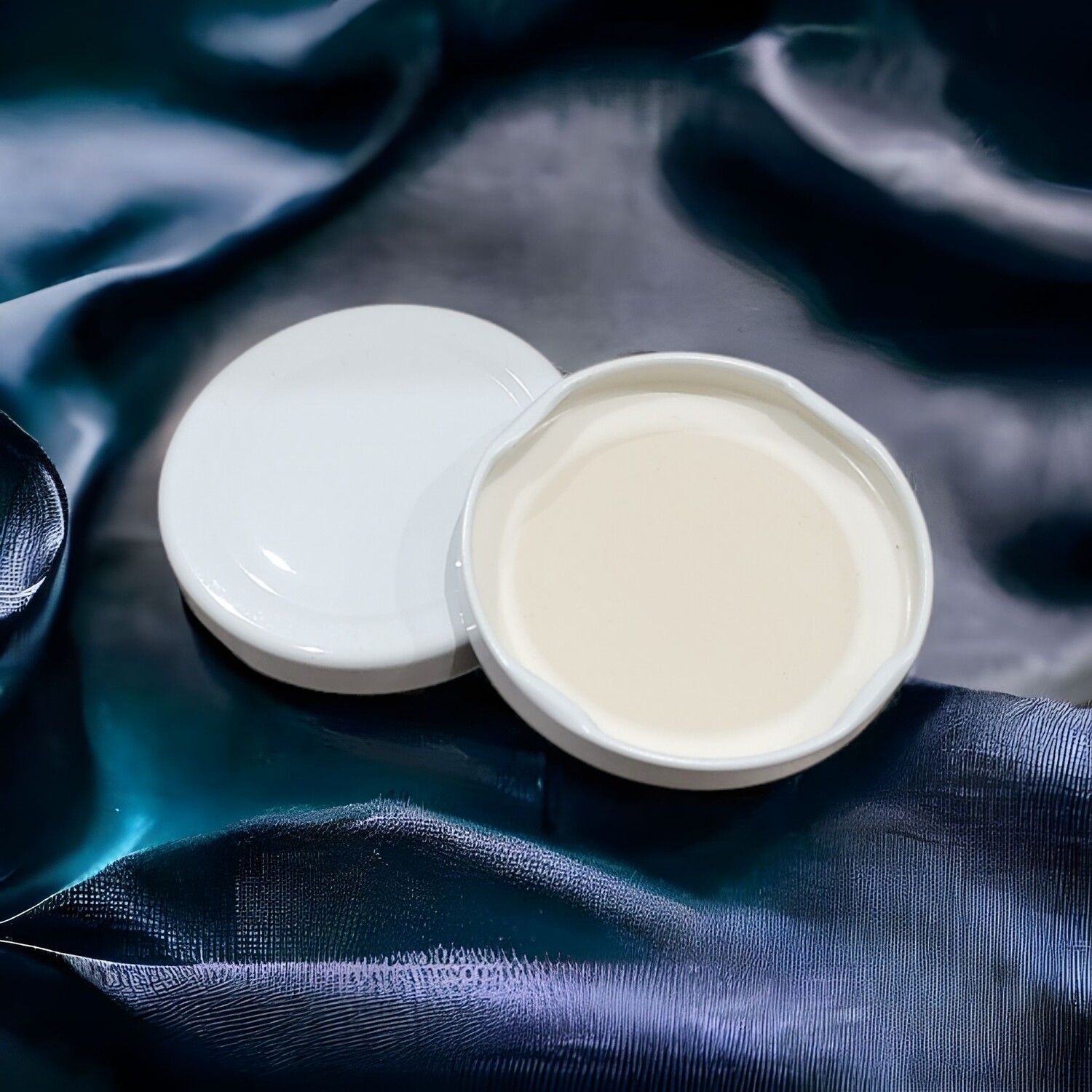 63mm WHITE Metal Jar Lids - BULK PACK of 100