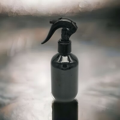 200ml Black Veral (PET) Plastic with 24410 Neck Black Micro Trigger Spray