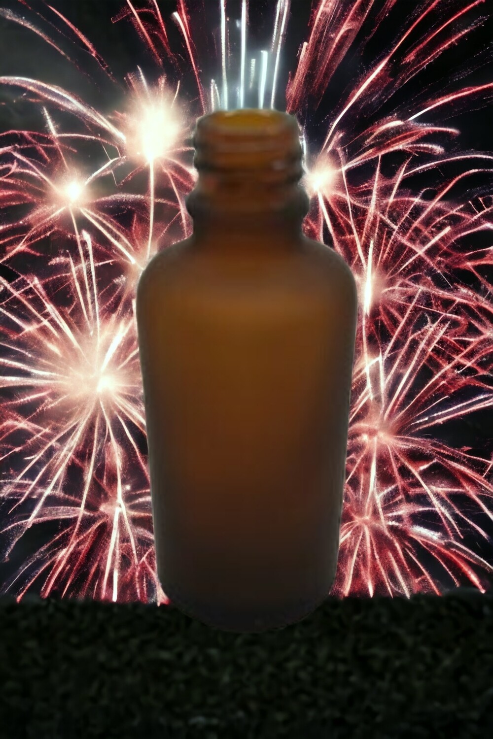 50ml FROSTED AMBER Boston 18mm Neck Glass Bottle Only - BULK Pack of 28 Bottles