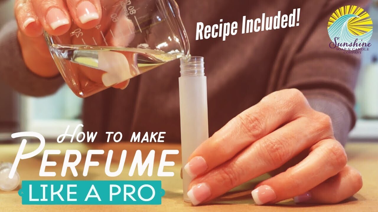 How To Make Perfume Like A Pro + Recipe Included! Perfume Making Tutorial