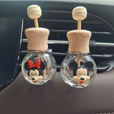 8mL DIFFUSERS - IN VENT CAR WITH CARTOON CHARACTERS WHOLESALE