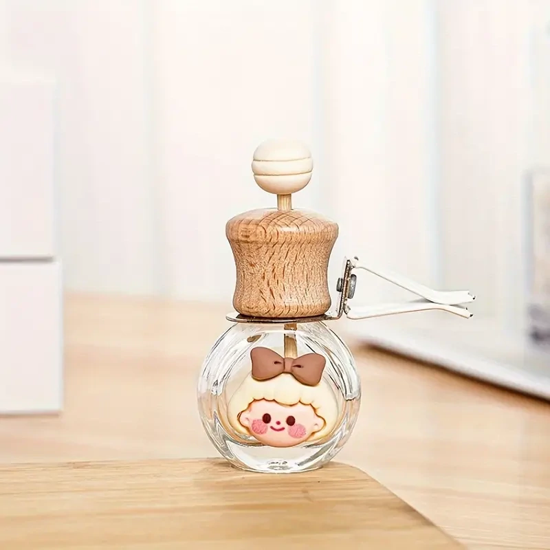 10mL Car Air Outlet DIFFUSER Bottle  with Clip - GIRLY FACE