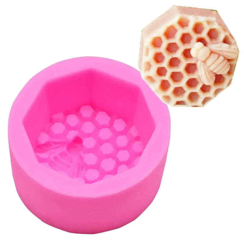 HONEY COMB BEE SILICON - SOAP MOULD