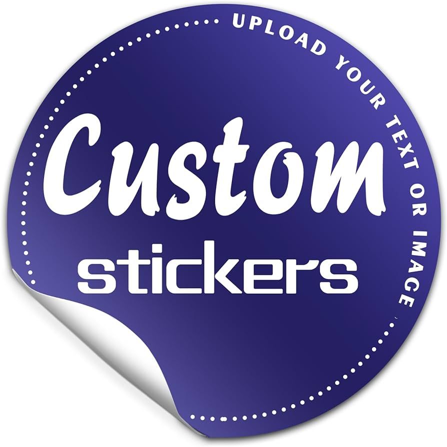CUSTOMISED STICKERS - by the A4 Sheet  FULL COLOUR Vinyl/PP