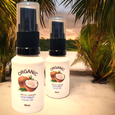 COCONUT OIL ORGANIC - FRACTIONATED 30ML (WHOLESALE AUSTRALIAN)