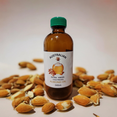 ALMOND OIL (Australian ) 240mL - Cold Pressed  (WHOLESALE)