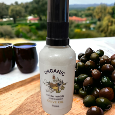 OLIVE OIL (ORGANIC ) 50ML - COLD PRESSED - 100% (WHOLESALE)