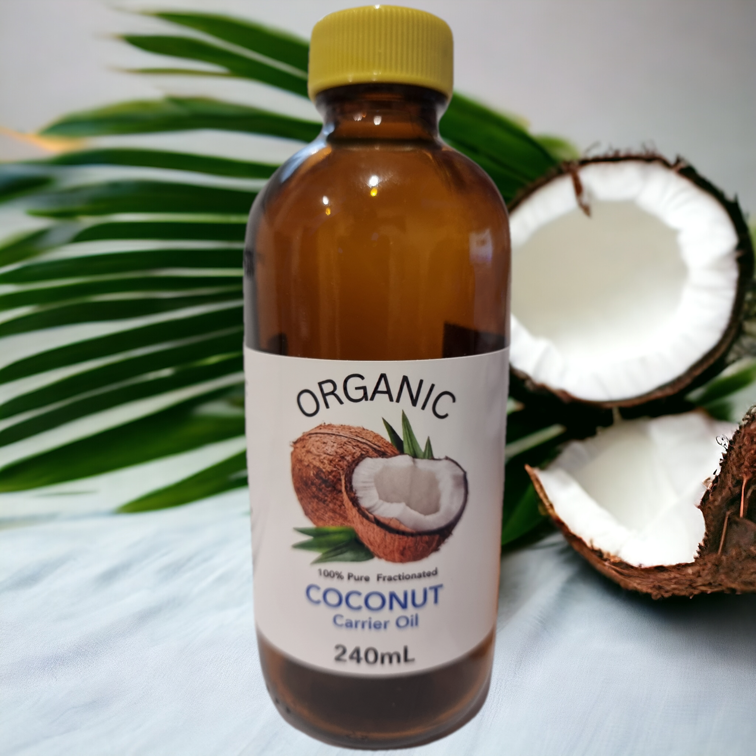 COCONUT OIL ORGANIC - FRACTIONATED 240ML (WHOLESALE AUSTRALIAN)