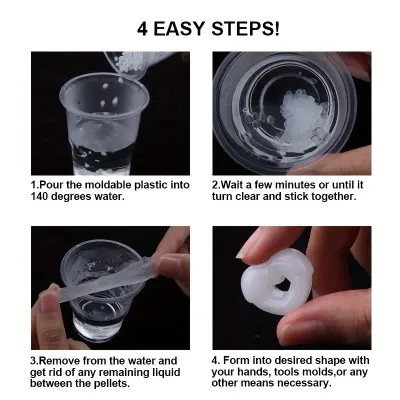 Polymorph DIY mouldable plastic pellets