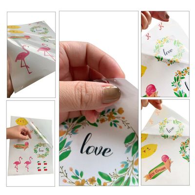Inkjet A4 Printable VINYL Sticker (PVC)- CLEAR