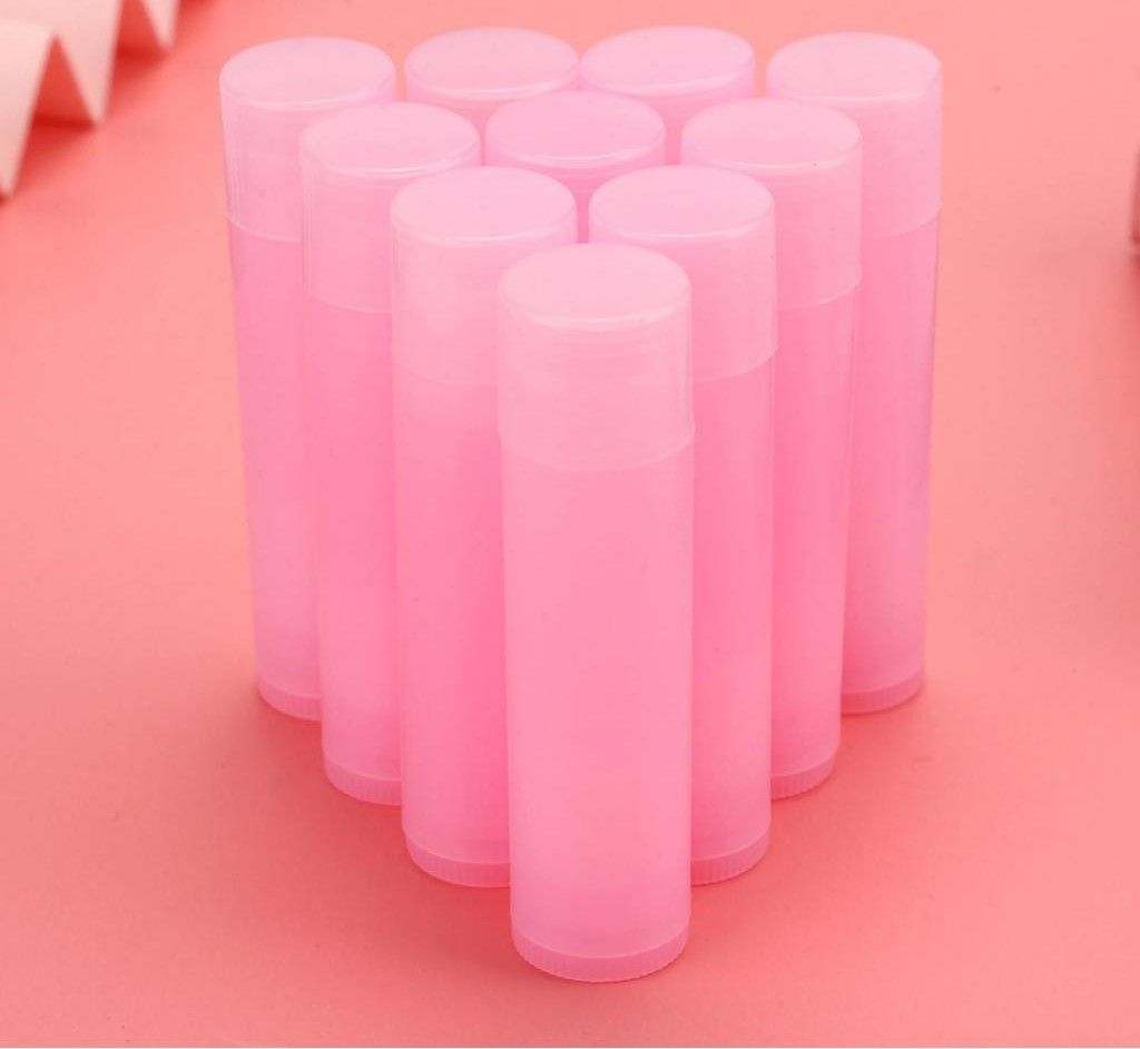 LIP BALM TUBES - PINK 5ML