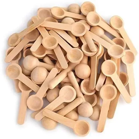 Mini Wooden Spoons,  1.8CM SPOON