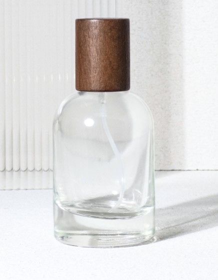 50ml ATOMISER Le Labo style DARK BROWN Wooden Cap