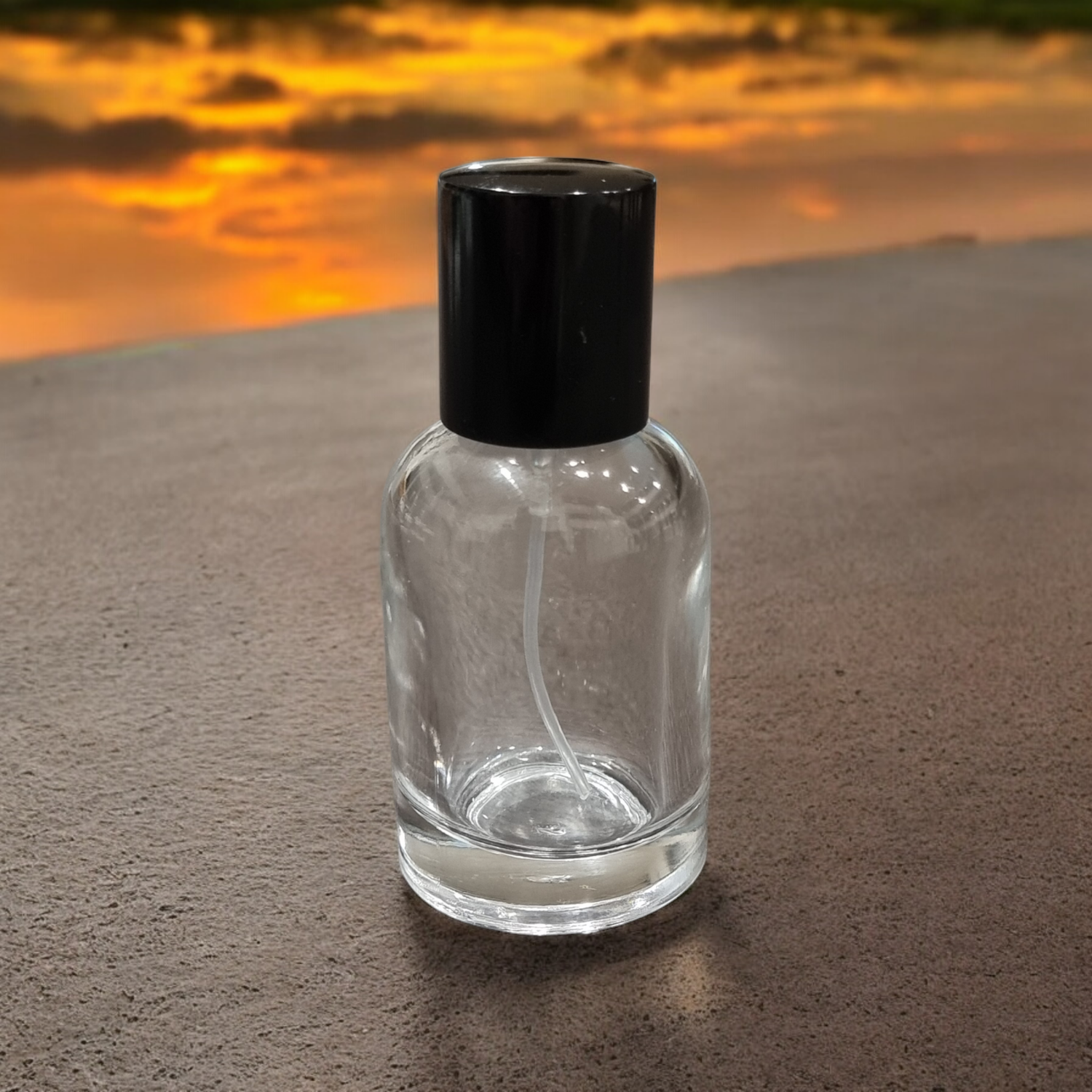 30ml ATOMISER ALPHA style BLACK Cap