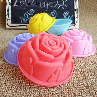 ROSEBUD- SILICONE MOULD (Random Colour Supplied)